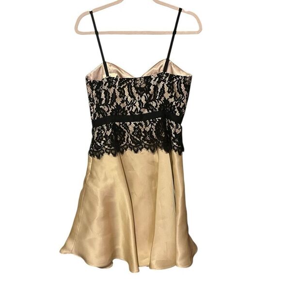 Milly New York Fit & Flare Lace Top Ballet Core Cocktail Dress Sz 8 NWT - Picture 2 of 5